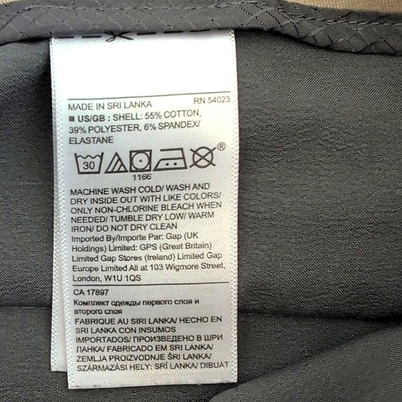 Banana Republic Mens 36 Chino Khaki Aiden Shorts Beige Casual Preppy Classic - Picture 6 of 6